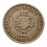 Мозамбік 2.5 ескудо, 1954