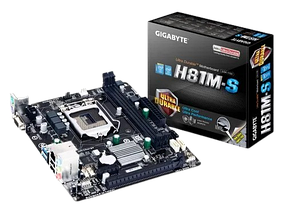 Материнська плата Gigabyte GA-H81M-S1 LGA 1150 (GA-H81M-S1) Б/В