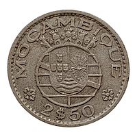 Мозамбік 2.5 ескудо, 1954