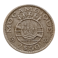 Мозамбік 2.5 ескудо, 1954