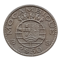 Мозамбік 2.5 ескудо, 1965