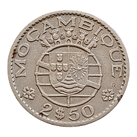 Мозамбік 2.5 ескудо, 1965
