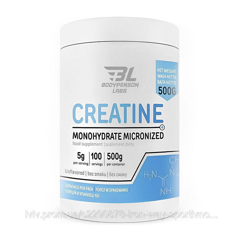 Bodyperson Labs Creatine Monohydrate Pure (500 g), фото 1