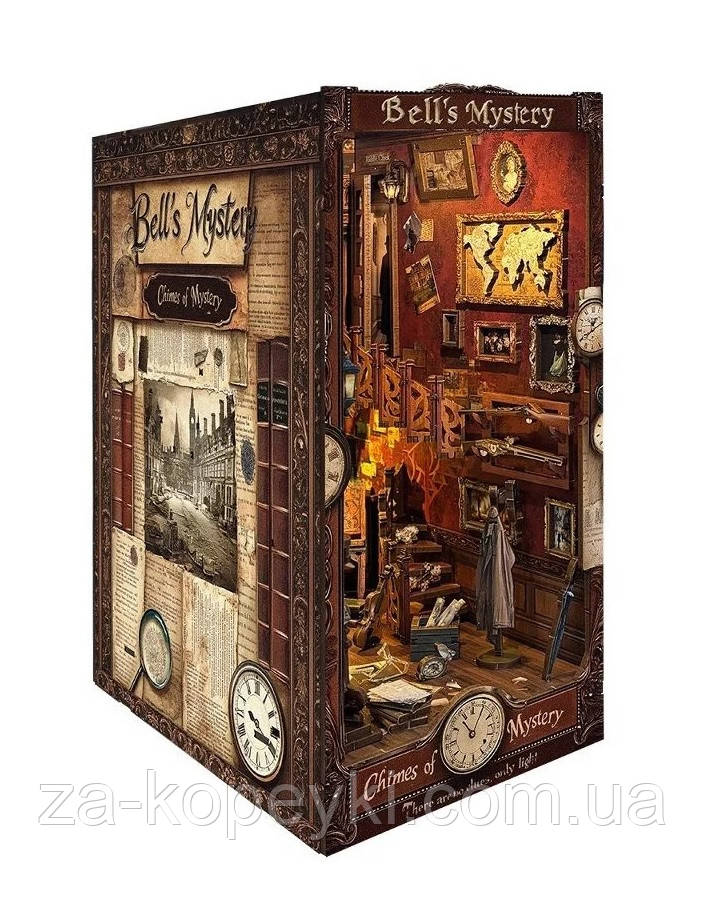 Бук Нук Таємниці Белла Інтер'єрний конструктор Bell's Mystery DIY Book Nook Kit SQ-42