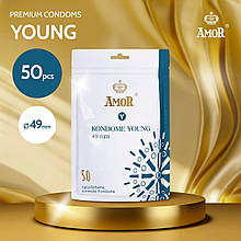 Презервативи невеликого розміру Amor Young, 50 шт.