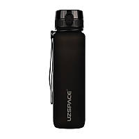 UZSPACE Uzspace Tamish Frosted Waterbottle 3038 (1 L, black)