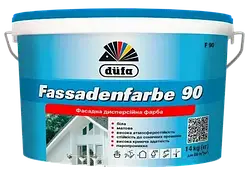 Фарба фасадна Dufa Fassadenfarbe F90, 14 кг, білий, матовий