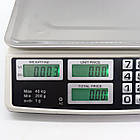 Торгові ваги до 40кг, від мережі, з дисплеєм, AT-702 / Електронні ваги / Настільні ваги для торгівлі, фото 4