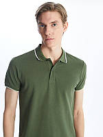 Чоловіче поло кольору хакі LC Waikiki/Лс Вайкікі. фірмова Туреччина