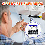 Набір 500 шт. прокладок, розпірних, ізоляційних кілець із чорного нейлону (М2 М2.5 M3 M4 M5 M6 M8 M10). До органа, фото 5