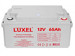 Акумуляторна батарея гелева 12V 65Аh 12V-65Ah ТМ LUXEL