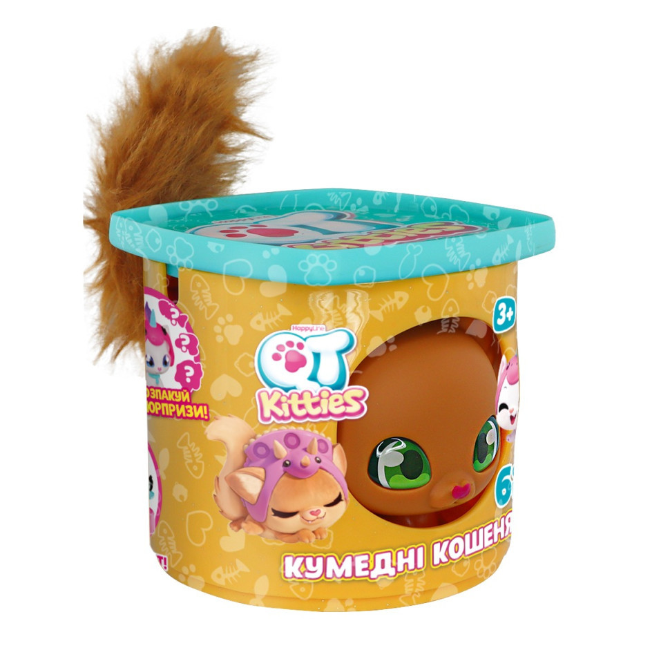 Дитячий ігровий набір "Кошеня Джинджер" QT Kitties 450001-5 фігурка, будиночок, аксесуари, фото 1