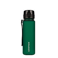 Пляшка для води UZSPACE 3026(Dark-Green) 500 мл, темно-зелена