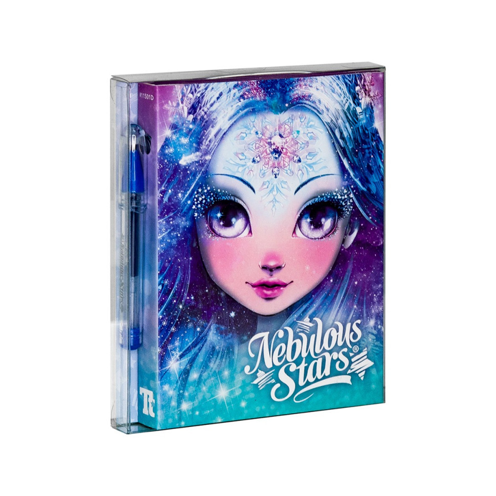 Набір для творчості з блокнотом "Космічний стиль" Nebulous Stars 11501-4 з ручкою, фото 1