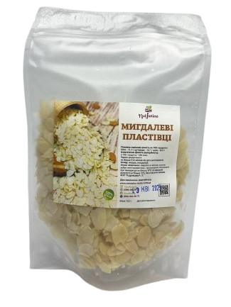 Мигдальні чипси 100 грамів, фото 1