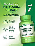 Nature's Truth Potassium Citrate plus Magnesium 90 капсул (Цитрат Калію + Магній), фото 5