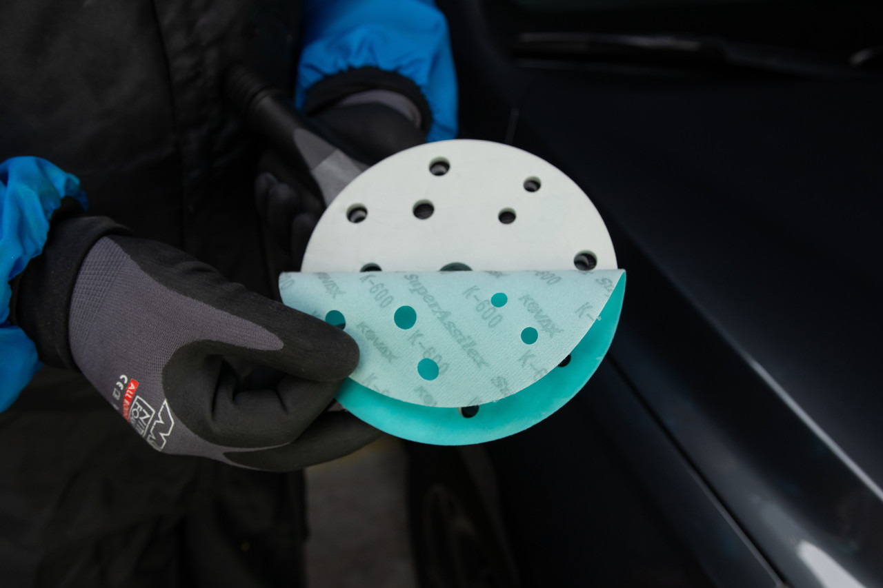 KOVAX SUPER ASSILEX К1500 - K240 шліфувальні круги 152 мм 15 отворів, фото 1