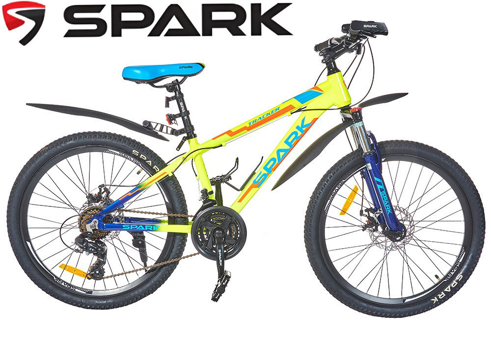 Велосипед підлітковий 24 SPARK TRACKER алюмінієва рама 13"