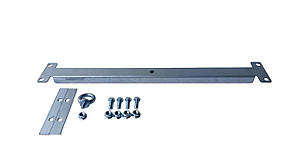 Металева пластина з гачком, комплектуючі до приймального бункера 60 л