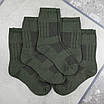Шкарпетки чоловічі літні 12 пар трекінгові «Олива» розмір 39-41 арт. 252Н.12, фото 3