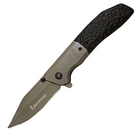 Розкладний ніж Browning F188 з кліпсою 22см Black (7_02157)