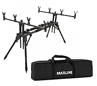 Род-под Marline PRO Carp 4 — підставка трансформер на 4 вудилища