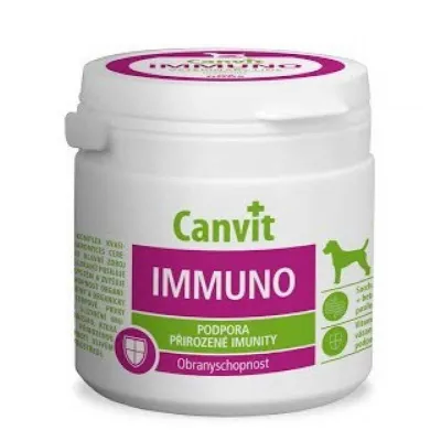 Вітаміни Canvit (Канвіт) Immuno для собак зміцнення природного імунітету 100 г