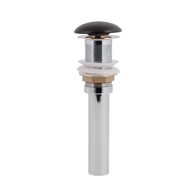 Донний клапан для раковини Qtap PU03 70х70х227.5 Matt black