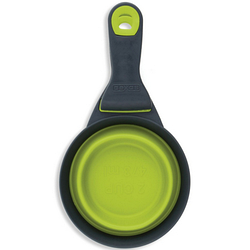 Мірний стакан складний на кліпсі для собак і кішок Dexas (Дексас) Collapsible KlipScoop 480 мл зелений