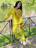 Жіночий костюм літній льняний новинка 2025, фото 4