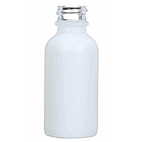 Флакон косметичний скло 30 мл білий матовий