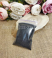 Гліттер чорний, уп/50г