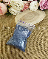 Гліттер сизо-синій, уп/50г