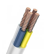 Мідний дріт ПВС 4*1 Одеса Каблекс круглий (кратно 5 м)