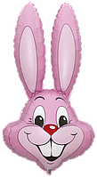Фольгована кулька Flexmetal 35"(90х58 см) Кролик рожевий