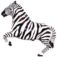 Фольгована кулька Flexmetal 42"(75х107 см) Зебра