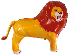 Фольгована кулька Flexmetal 33"(80х83 см) Лев