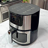 Електрична фритюрниця Top Kitchen 4000 Вт на 10 л мультипіч з дисплеєм і таймером, фото 4