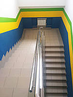 Перила та огорожі сходів для дитячих садків з нержавійки