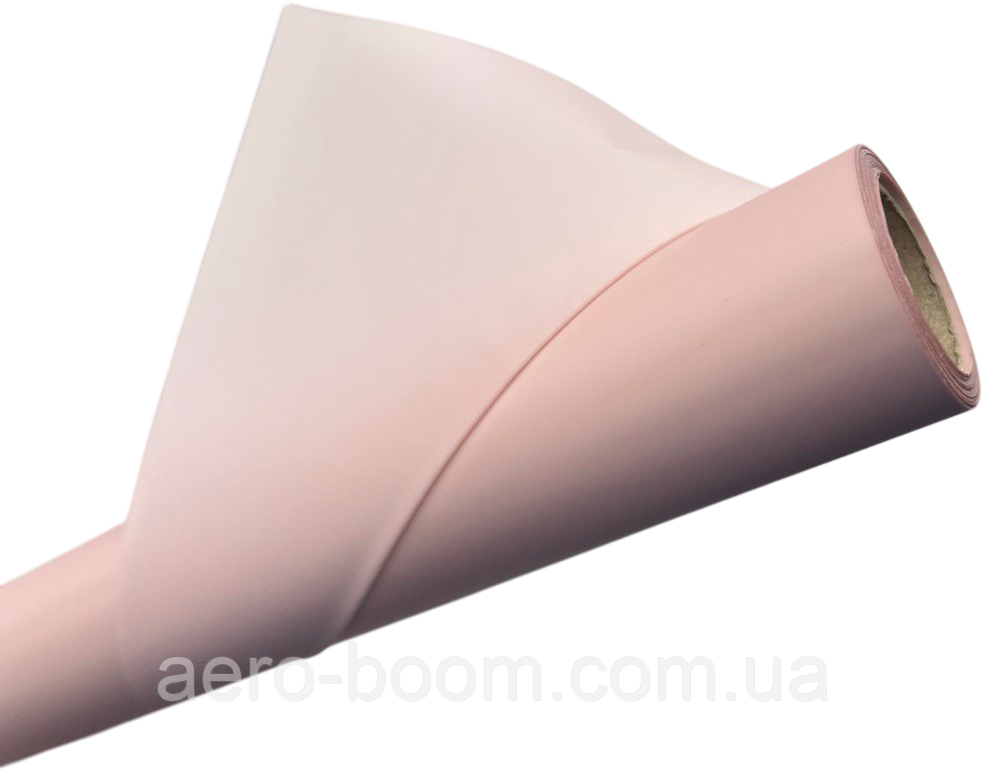 Плівка (калька) матова в рулоні "Gouashe Pink / Рожева гуаш" (0,65х8,6 м)