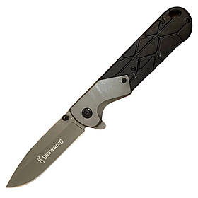 Розкладний ніж Browning F200 з кліпсою 22см Black (7_02165)