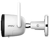 IP Wi-Fi відеокамера Imou Bullet 2E (IPC-K3DP-3H0WF) 3 МП (2.8 мм) вулична камера з нічним баченням, фото 3