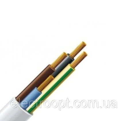 Мідний дріт ПВС 4*1.5 Одеса ГОСТ круглий, гнучкий (кратно 5 м)