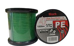 Шнур риболовний Shark 1000м 0.25мм 23.6кг