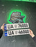 Сувенірний автономер із ім'ям, сувенірні номери, іменні з написом подарунок, фото 9