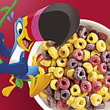 Сухий сніданок Kellogg's Froot Loops фруктові кільця 375 г, фото 4