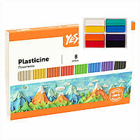 Пластилін Yes O’range Line 8 кольорів 160 г