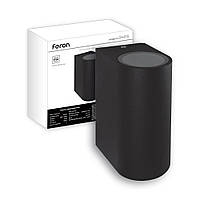 Архітектурний накладний світильник Feron DH015 GU10 під лампу чорний