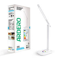 Світлодіодний настільний світильник Ardero DE1729ARD 9Вт білий