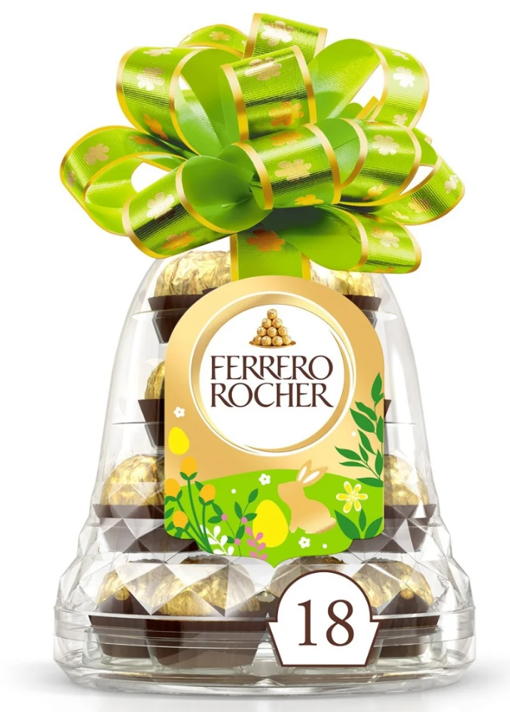 Шоколадні цукерки Ferrero Rocher Cloche 18шт, 200г, фото 1